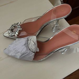 Crystal Womens High Heels